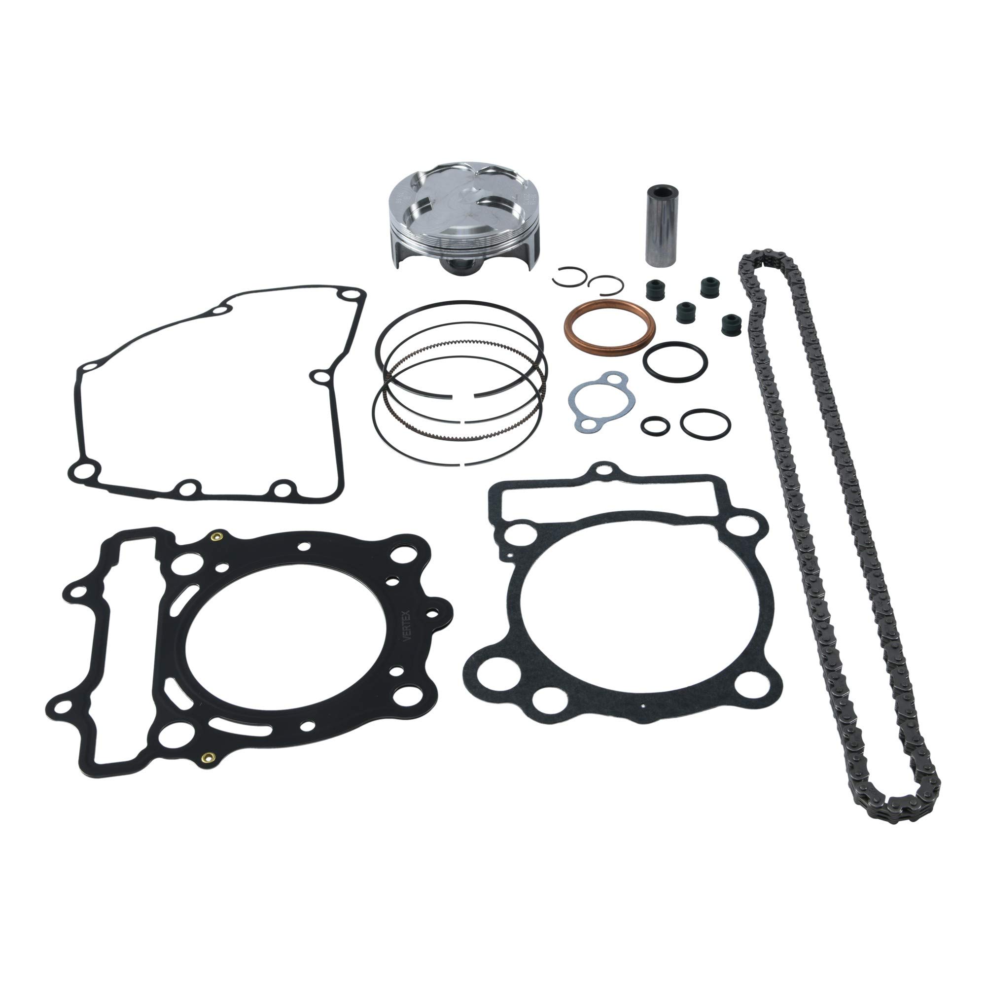 Vertex VTKTC23862B Forged High Compression Piston Kit - Performance Upgrade for Motorcycles, ATVs & Dirt Bikes - High Durability & Heat Resistance for Racing & Off-Road Use