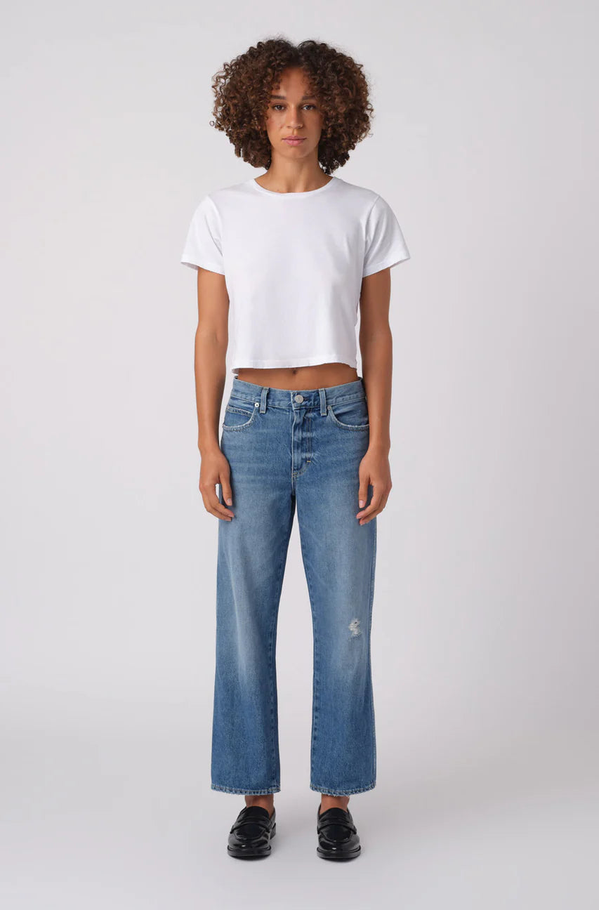 Billie Wide Straight Leg Jeans for Women - Comfortable & Warm High Waist Pants for Casual Wear, Office & Winter Outfits