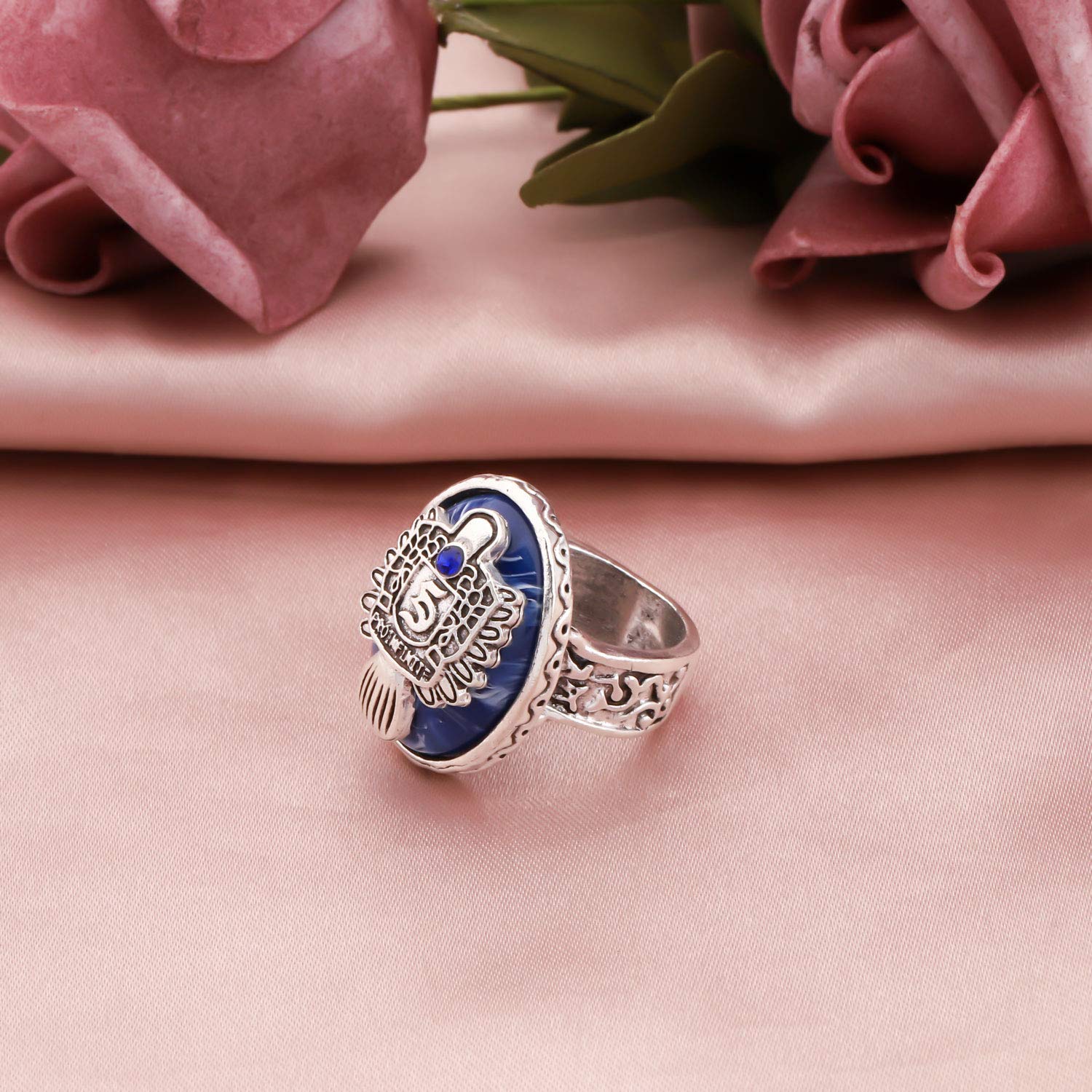 HOLLP The Originals Inspired Initial Letter Ring - Personalized Alphabet A-Z Jewelry Gift for TV Show Fans | Perfect for Birthdays, Anniversaries & Cosplay Accessories