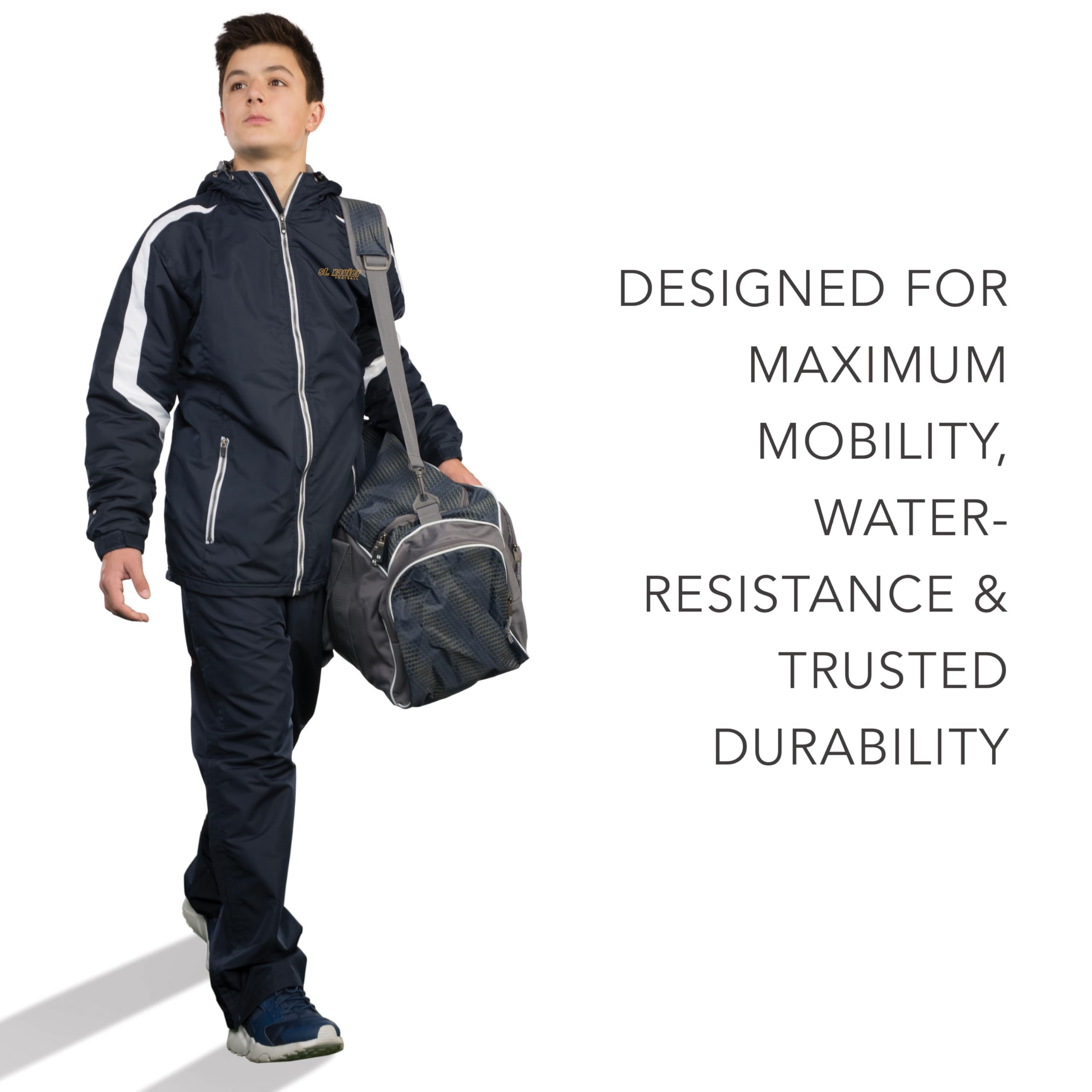 Holloway Charger Jacket - Water-Resistant Windbreaker for Men, Lightweight Athletic Fit Outdoor Jacket for Running, Hiking & Travel