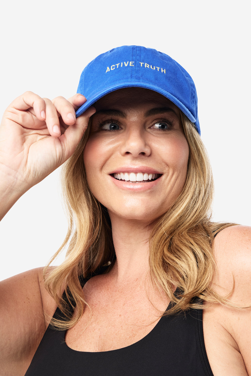 Off Duty Baseball Cap - Blue & Lemon Color Adjustable Snapback Hat for Men & Women | Perfect for Casual Wear, Outdoor Activities & Sports