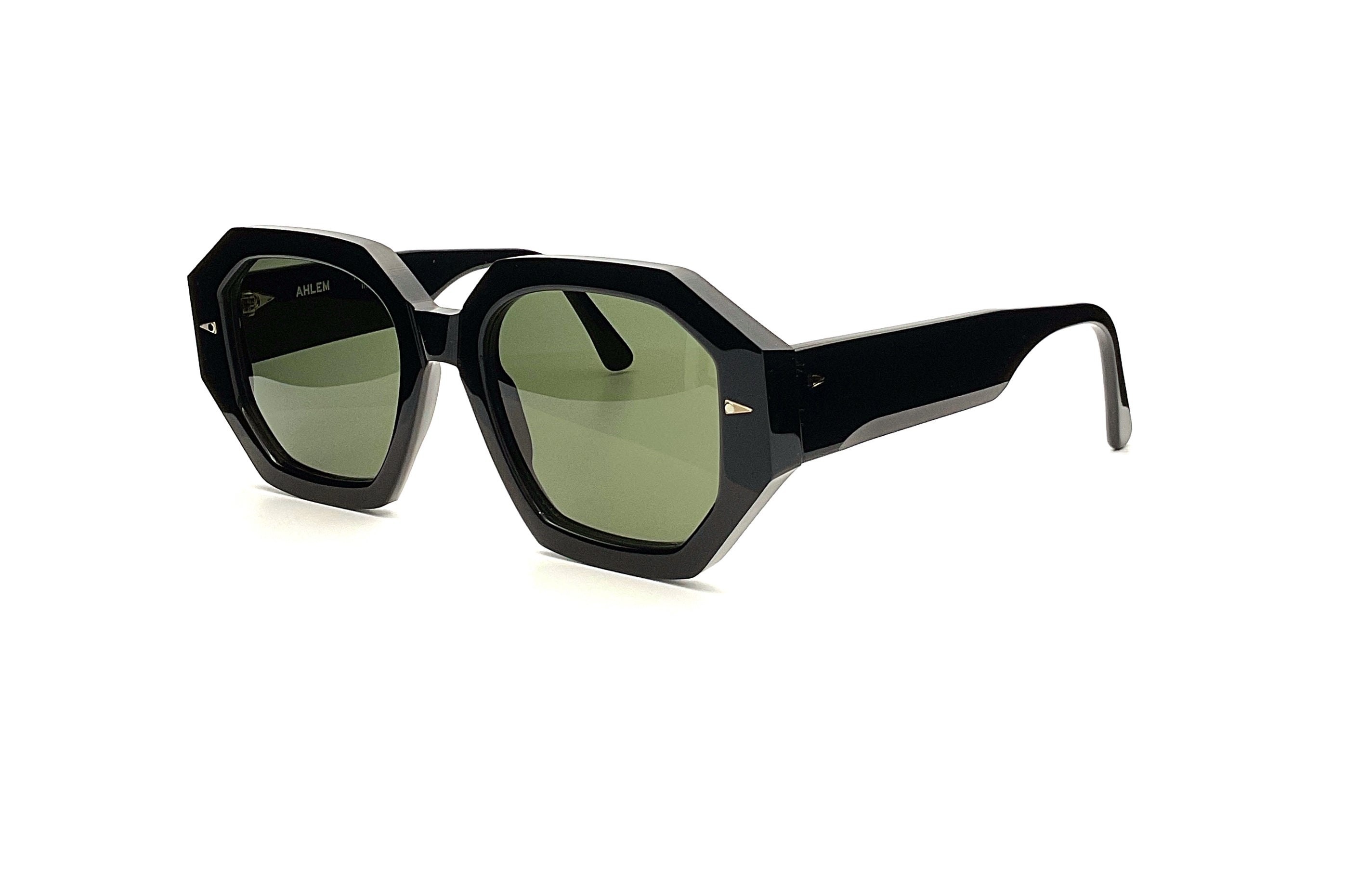 Ahlem Rennes Black Sunglasses - Polarized UV Protection for Women & Men - Perfect for Driving, Beach & Outdoor Activities