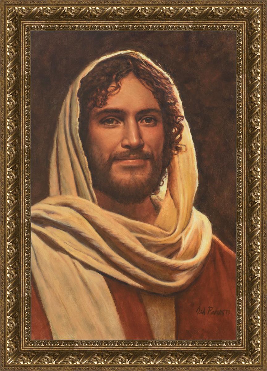 Emmanuel By Del Parson - Premium Religious Wall Art for Home & Church Decor - Perfect for Living Rooms, Bedrooms & Worship Spaces