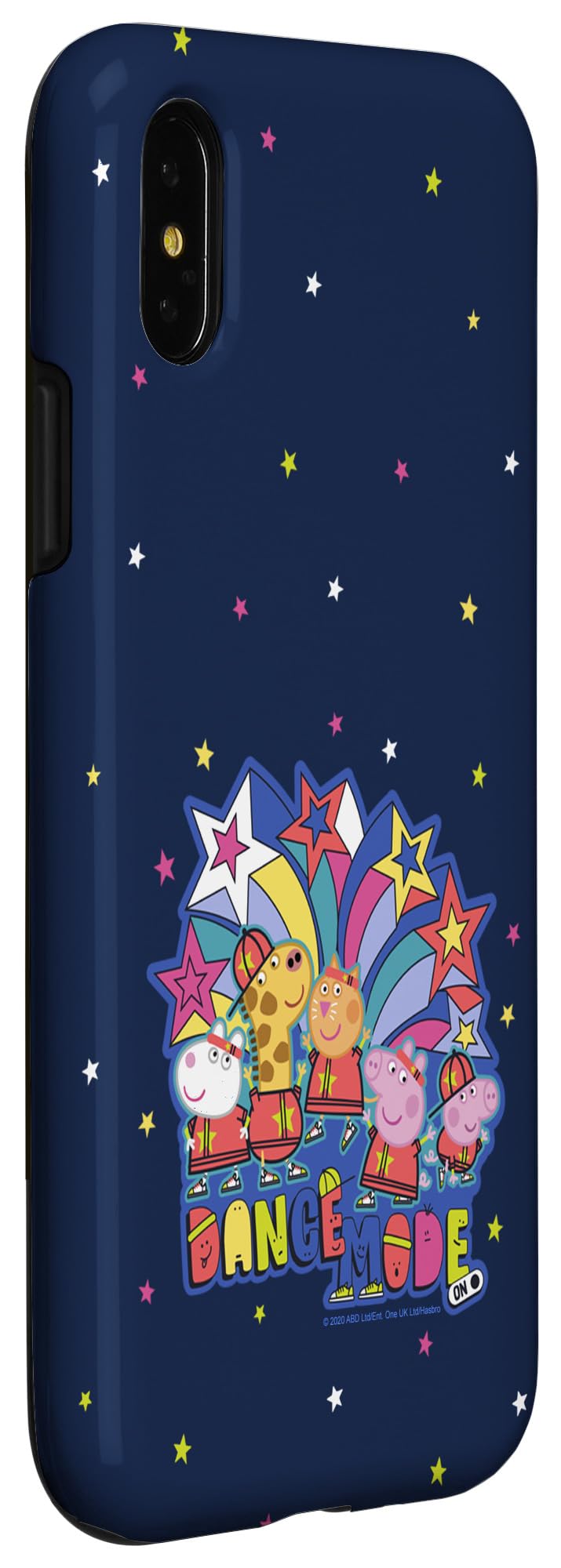 Peppa Pig Dance Mode iPhone X/XS Case - Cute Cartoon Pig Design Protective Cover for Girls & Kids - Perfect for School, Parties & Daily Use