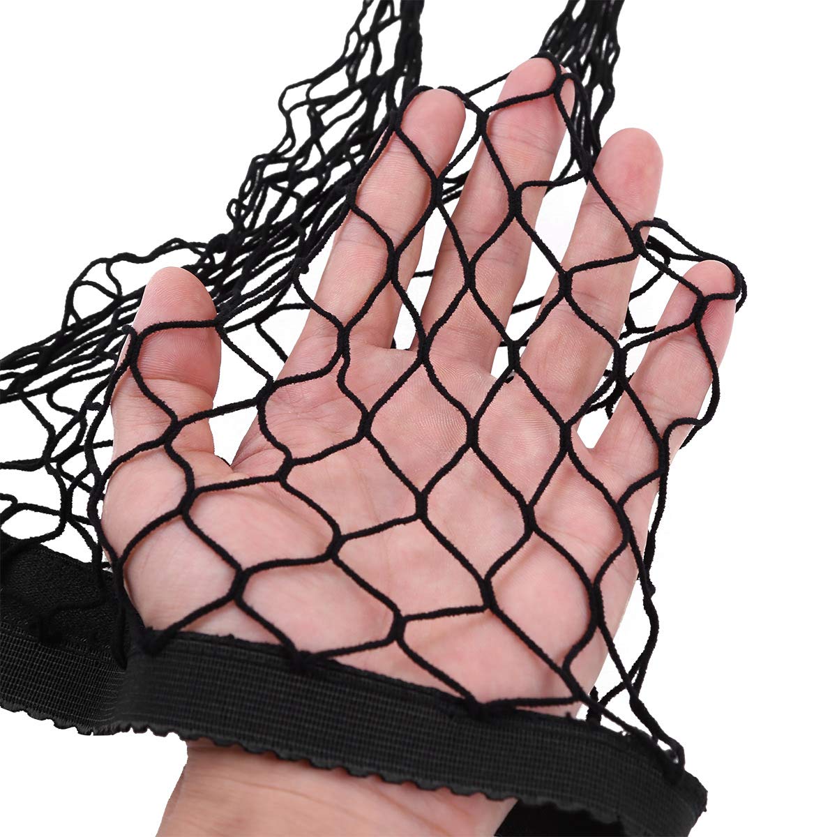 Men's See-Through Hollow Out Fishnet Closed-Toe Tight Leggings - Stretchy Pantyhose Stockings for Dance, Cosplay & Night Out Fashion