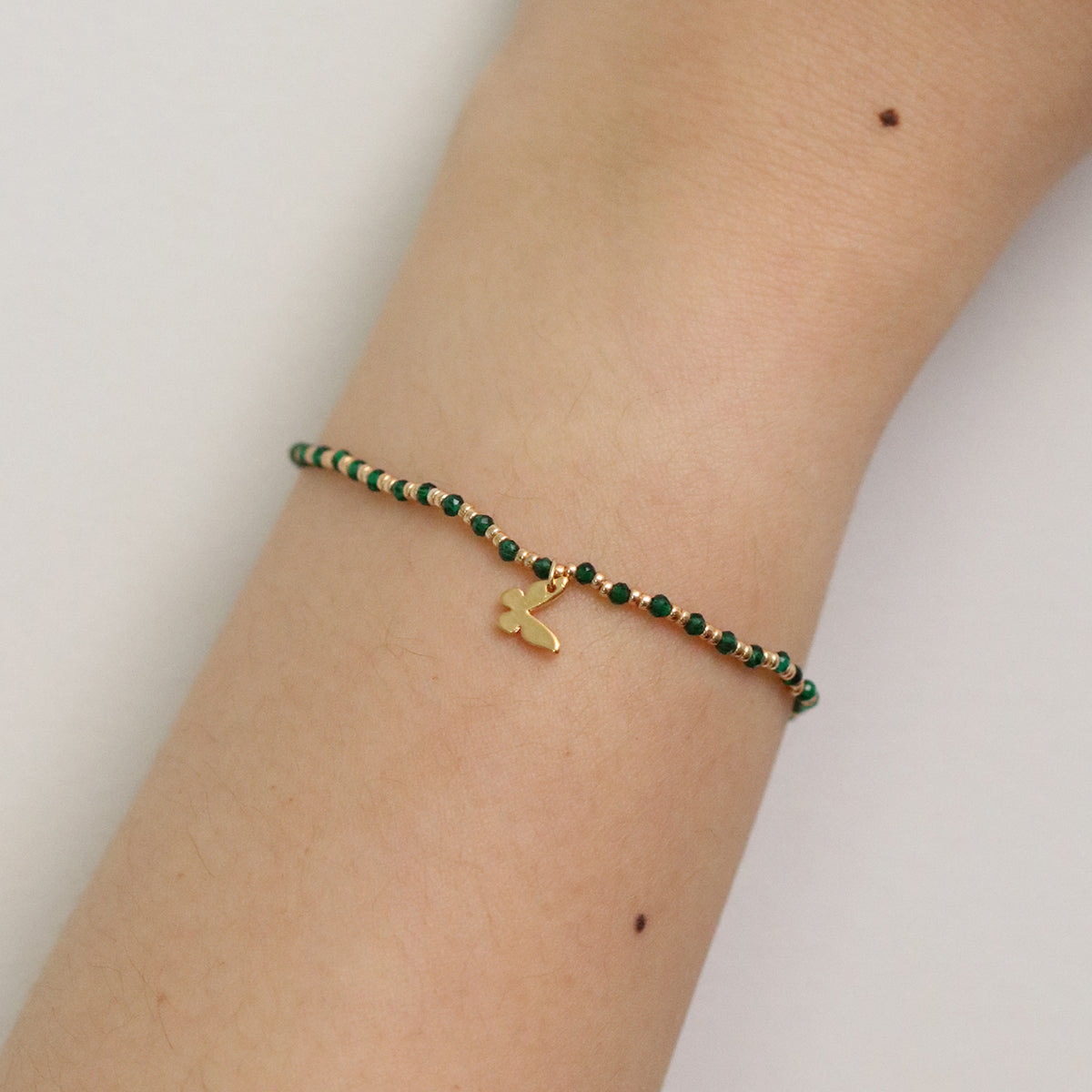 Gemstone Butterfly Charm Bracelet - Elegant Handmade Jewelry for Women - Perfect for Gifts, Parties & Everyday Wear