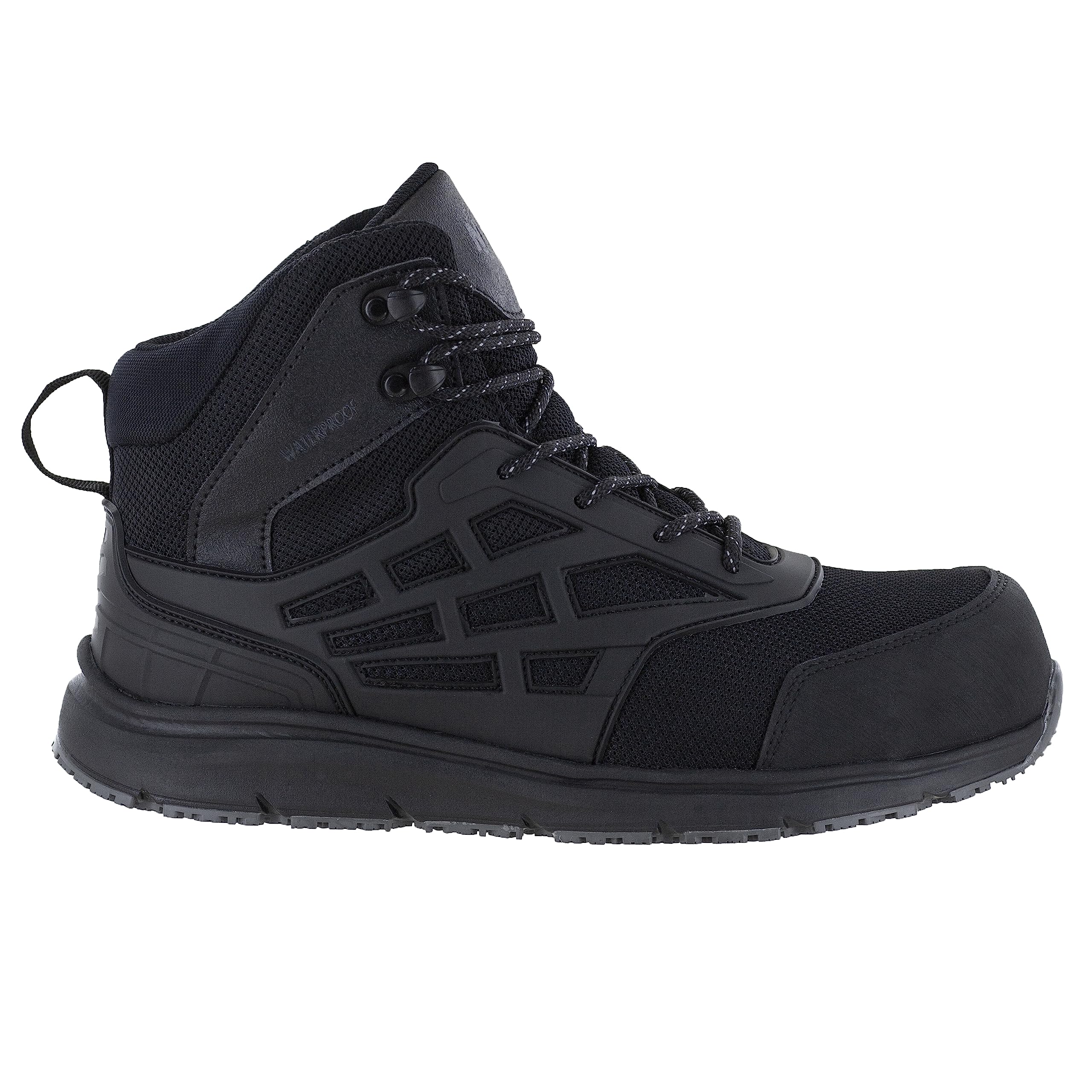 Northside Men's Trenton Mid Nano Toe Slip & Oil Resistant Waterproof Work Boots - Memory Foam & PU Insole, Composite Shank, Static Dissipative - Ideal for Construction, Warehouse & Industrial Work Safety