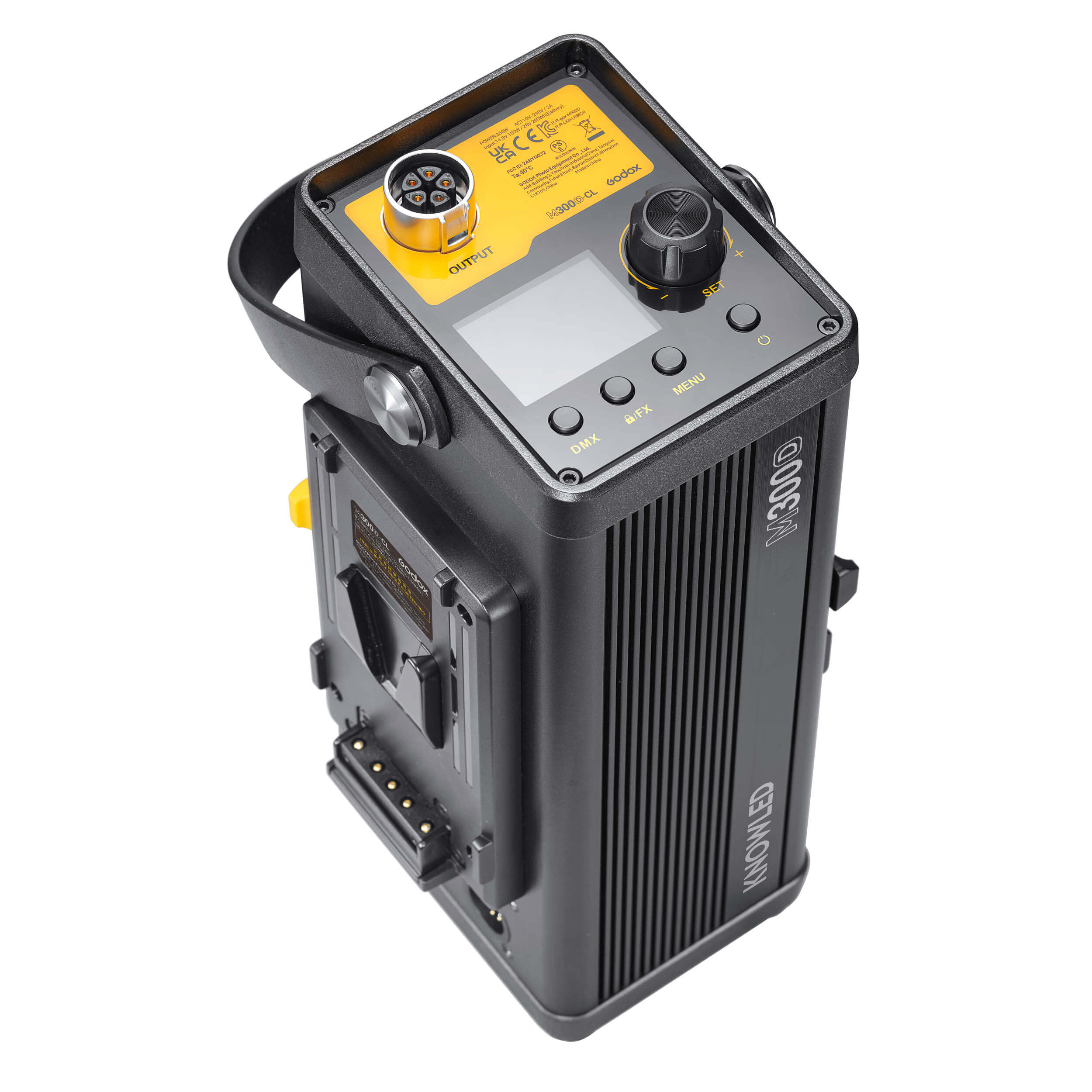 KNOLED M300D 330W LED Studio Light with 4 Dimming Curves - Perfect for Photography, Videography & Live Streaming