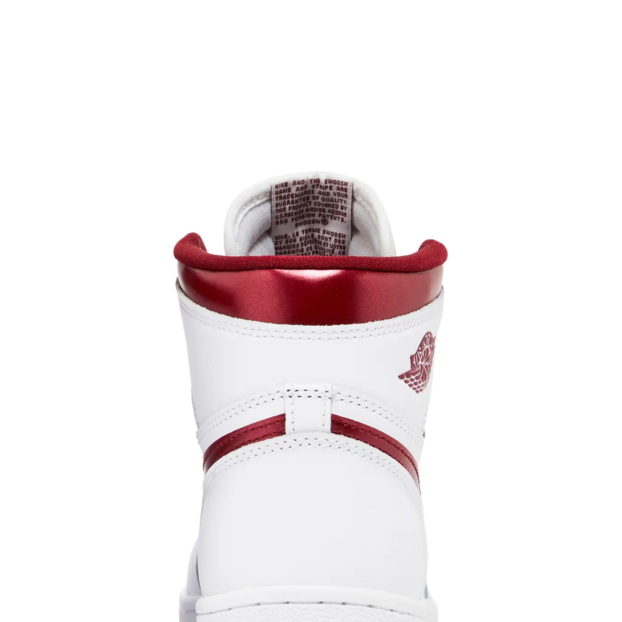 Air Jordan 1 Retro High '85 OG 'Metallic Burgundy' Sneakers (2024) - Men's Basketball Shoes for Streetwear & Casual Fashion