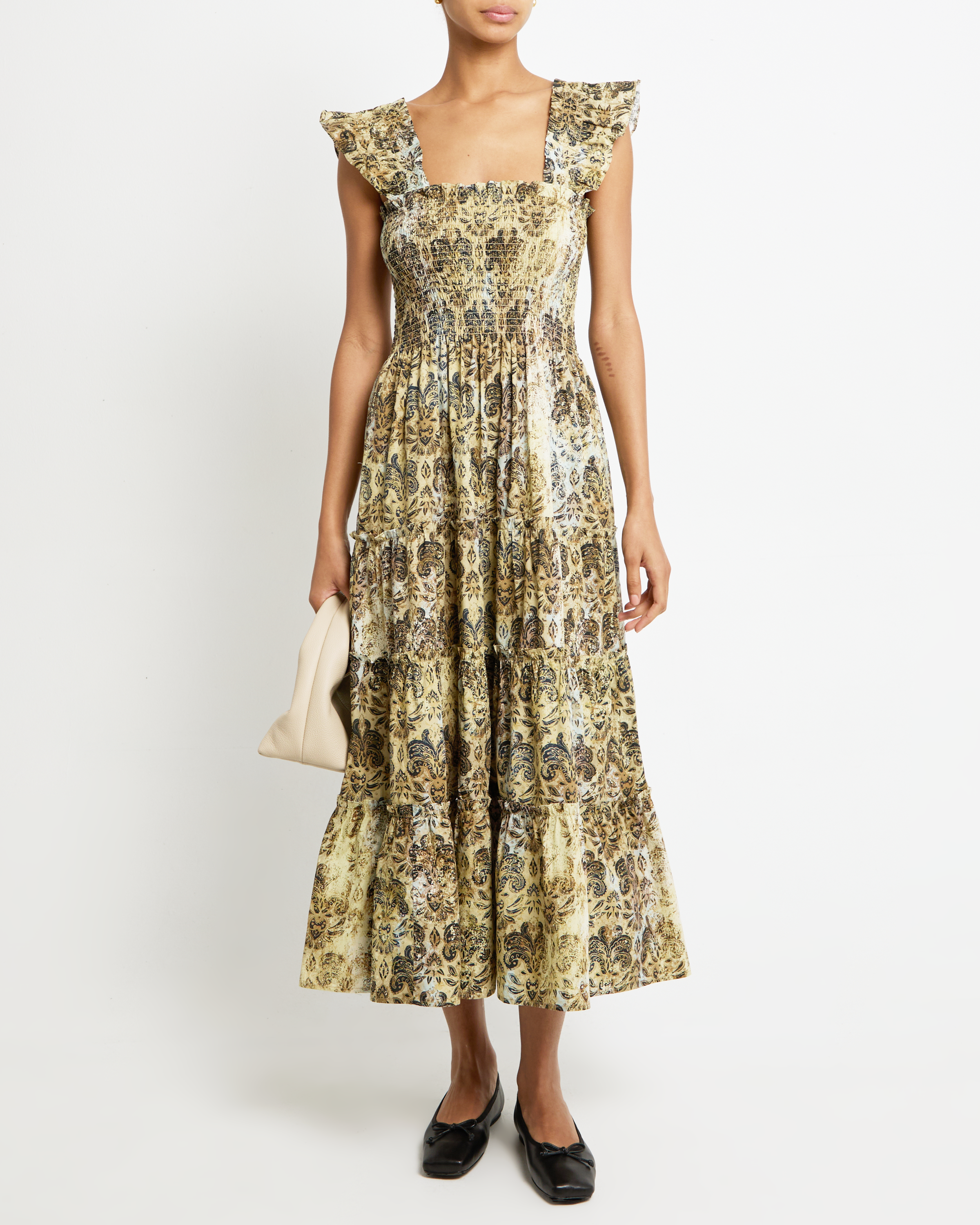 Calypso Maxi Dress for Women - Flowy Summer Beach Dress with Pockets | Perfect for Vacations, Weddings & Casual Outings