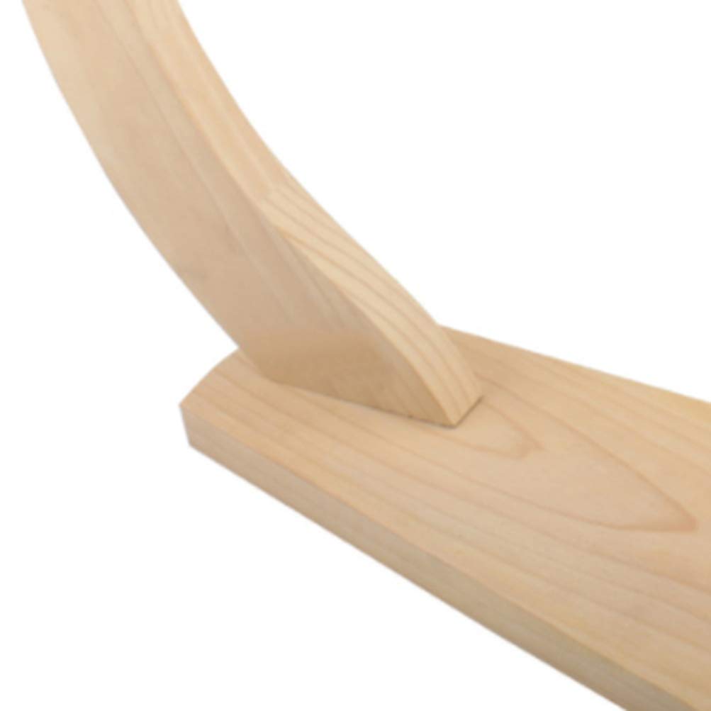 Premium Wooden Ham Stand - Foldable Jamonero for Slicing Spanish Ham, Lamb & Roasts | Durable Household Meat Holder & Carving Rack for Kitchens, BBQs & Catering Events