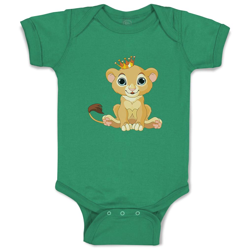 Custom Baby Lion Animal Bodysuit - Funny Cotton Baby Clothes for Boys & Girls | Perfect for Newborn Photoshoots, Birthday Gifts & Everyday Wear
