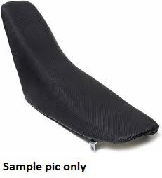 **Honda CRF250R & CRF450R Seat Cover Gripper (2009-2013) - Non-Slip Motorcycle Seat Cover for Off-Road & Motocross Riding**    **使用场景:** Perfect for off-road adventures, motocross racing, and trail riding to enhance grip and comfort.