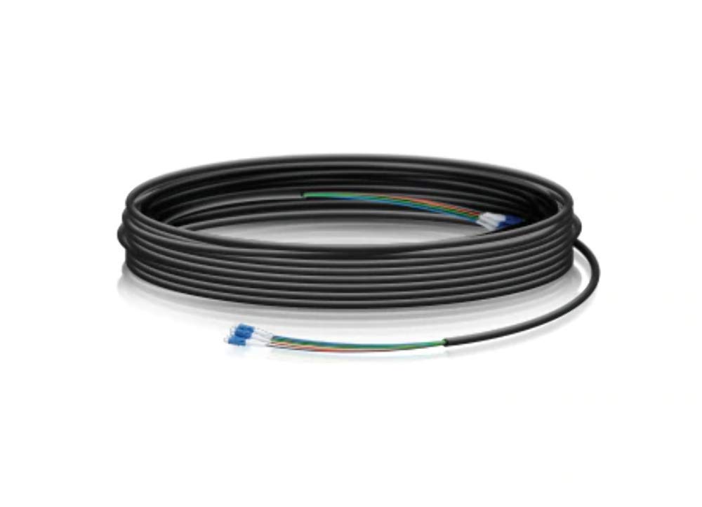 Ubiquiti FC-SM-200 Single Mode Fiber Optic Cable 200ft (60m) - High-Speed Networking for Data Centers & Office Connectivity