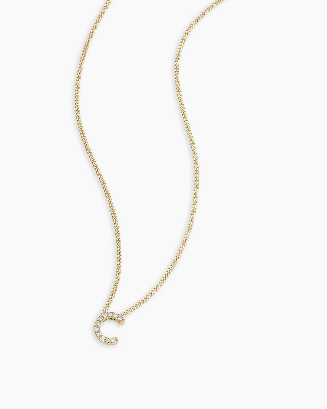 Diamond Alphabet Necklace - Personalized Initial Pendant Jewelry for Women - Perfect Gift for Birthday, Anniversary & Valentine's Day