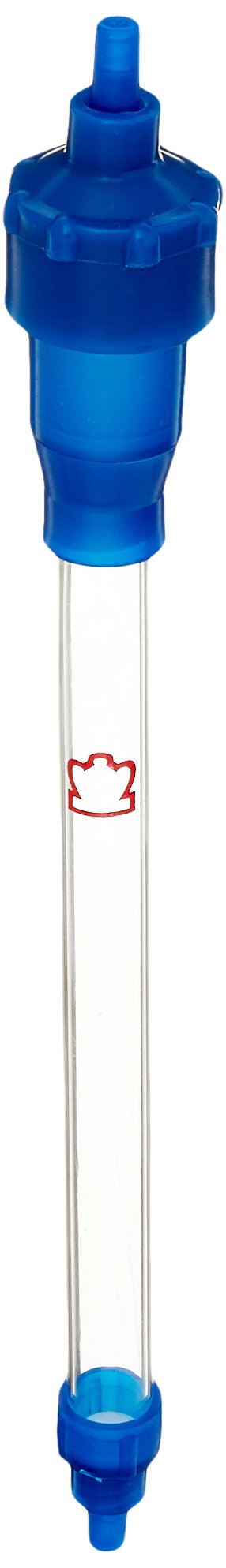 Kimble Flex-Column 420400-1015 Borosilicate Glass Economy Chromatography Columns - 12ml Volume, 1cm ID, 15cm Length (Pack of 10) | Lab Equipment for Chemical Analysis & Purification