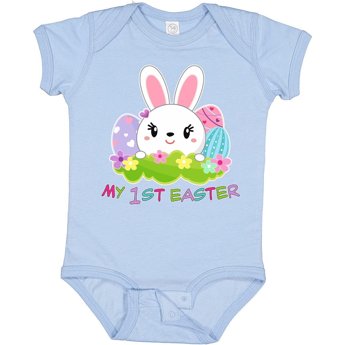 Inktastic Easter Bunny Baby Bodysuit - Perfect for First Easter Celebrations
