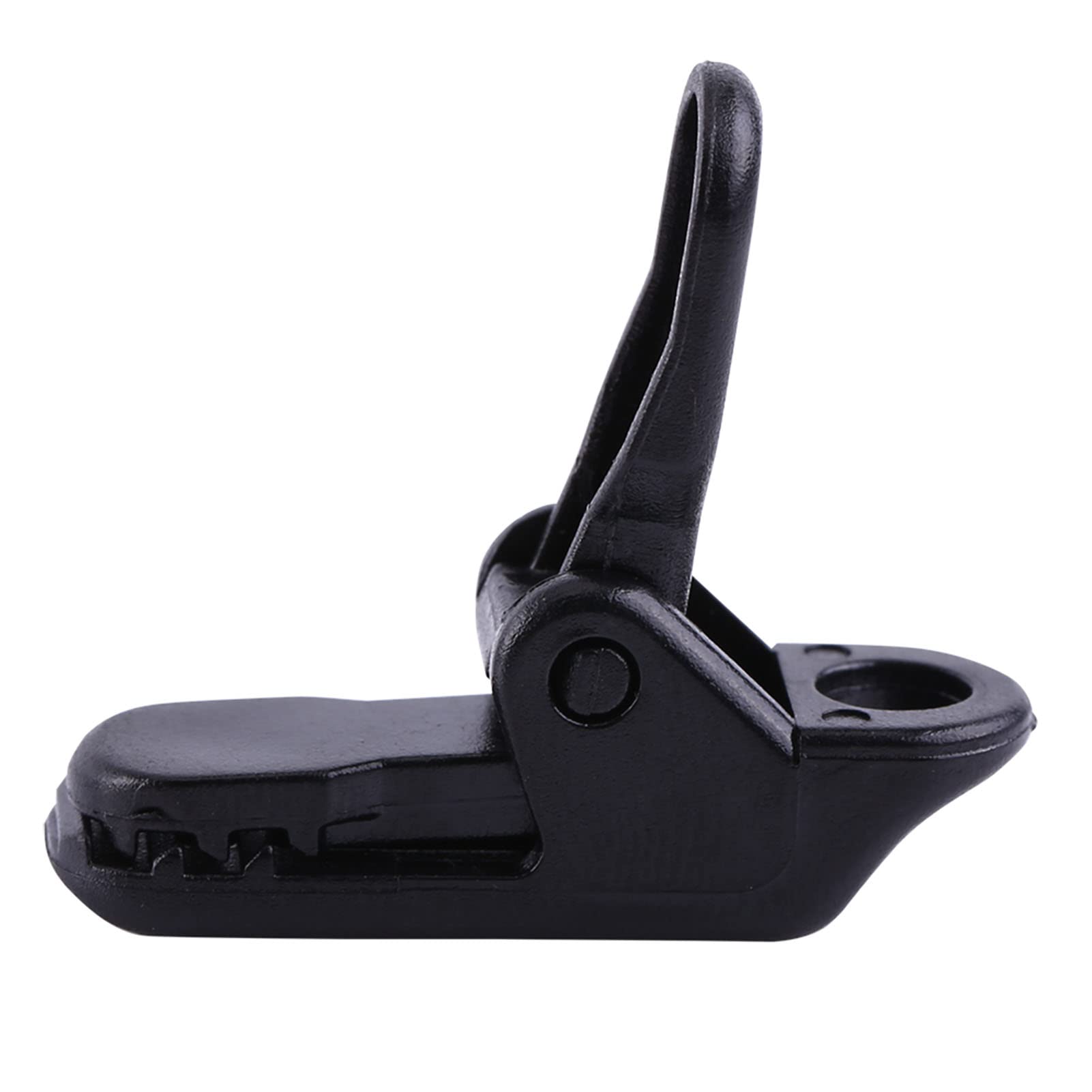 Outdoor Camping Tarp Clips 20Pcs - Black Plastic Clamps for Awning & Tarpaulin - Secure & Tighten for Camping & Hiking