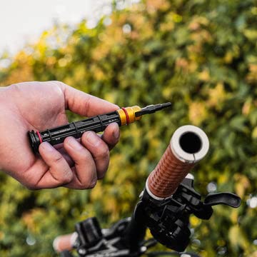 Lezyne Black Bike Tool Insert Kit - Compact & Durable Multi-Tool for Road & Mountain Bikes - Perfect for Cycling Repair & Maintenance On-The-Go