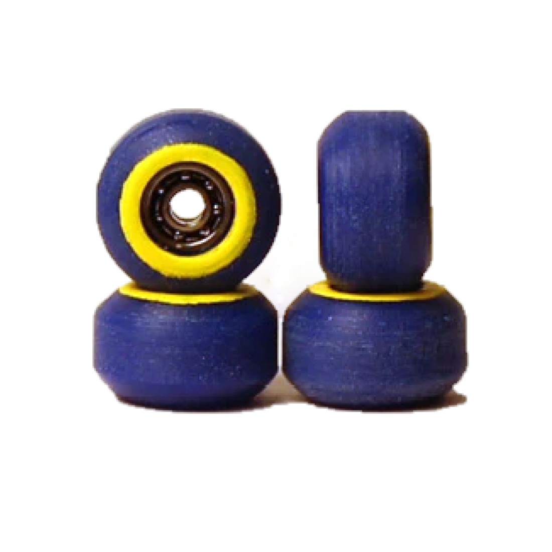 Yellowood Y2 Fingerboard Y Wheels - Professional DualR Bearing Tech Skateboard Wheels for Fingerboarding Tricks & Stunts - Perfect for Indoor & Outdoor Skate Practice