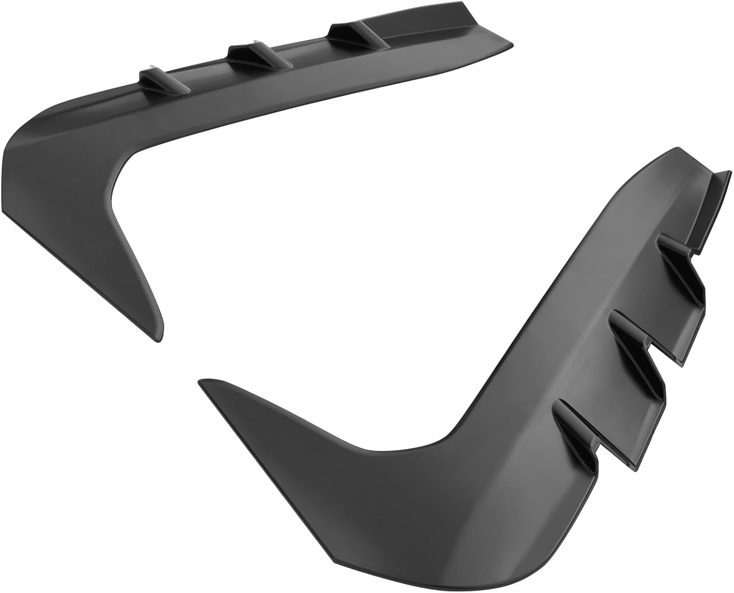 STI Style Matte Black ABS Plastic Front Fender Side Vent for 2022-2024 Subaru BRZ & Toyota GR86 - 2PC Set, Decorative Trim Cover for Enhanced Sporty Look - Perfect for Car Enthusiasts & Auto Customization Projects