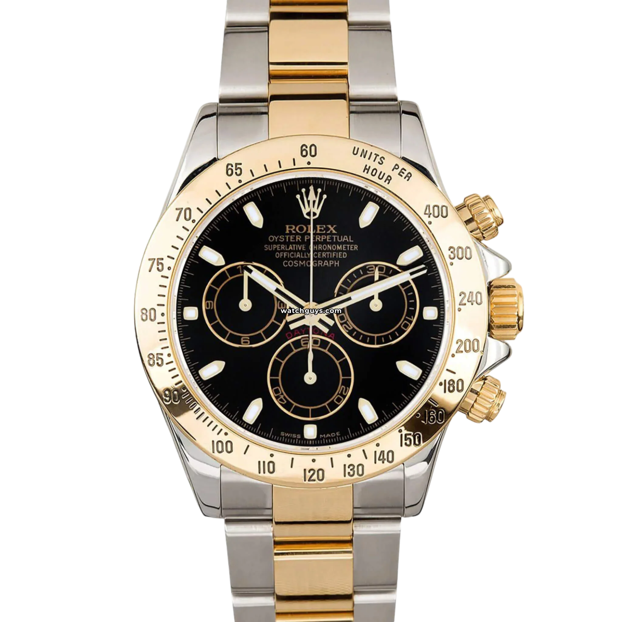 Authentic Rolex Daytona 116523 Black Dial Men's Luxury Watch - Perfect for Business Meetings & Special Occasions