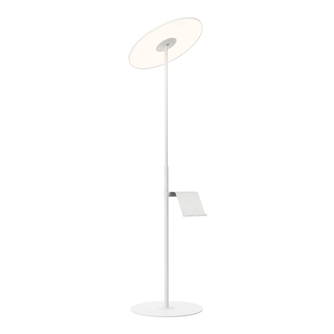 Circa Floor Lamp - Modern LED Standing Light with Adjustable Brightness for Living Room, Bedroom, and Office - Perfect for Reading, Relaxing, and Ambient Lighting