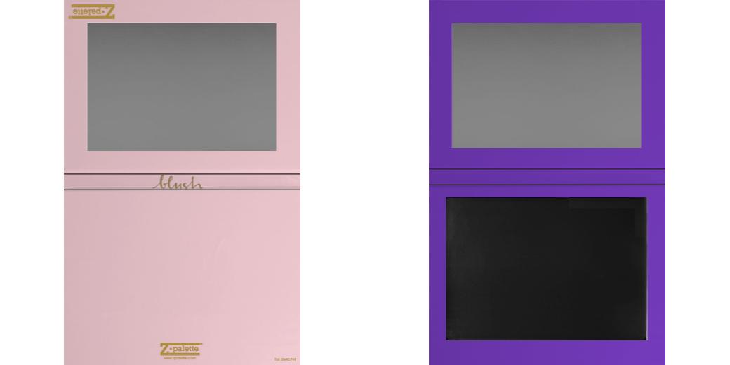 Custom Extra Large Z Palette - Magnetic Makeup Palette for Eyeshadows & Blush - Perfect for Professional Makeup Artists & Travel