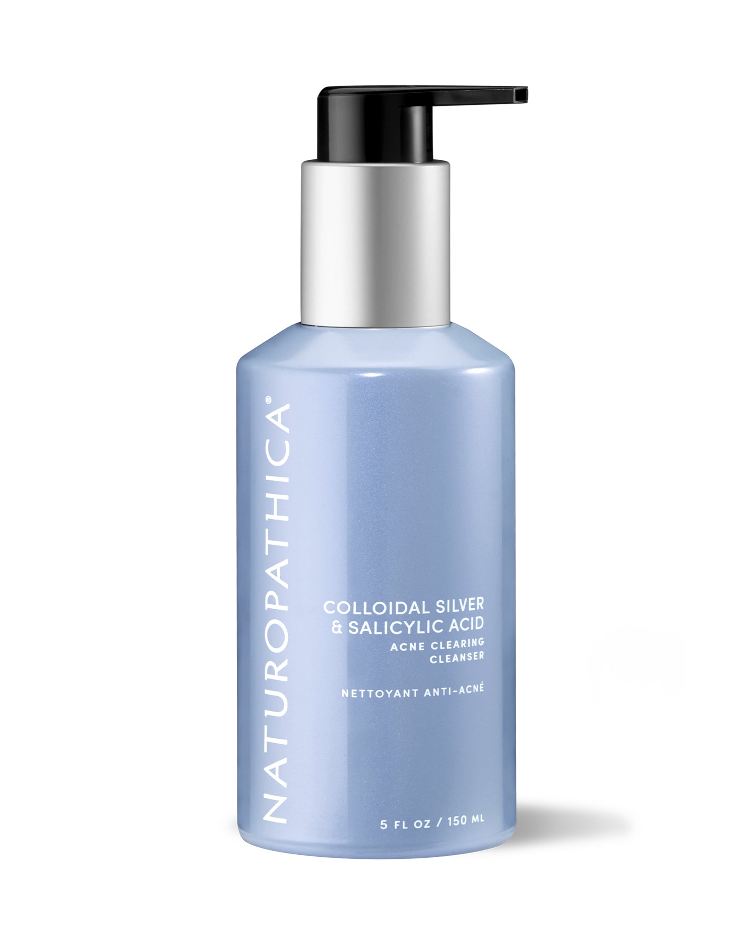 Best Colloidal Silver & Salicylic Acid Acne Clearing Face Wash - Gentle Daily Cleanser for Oily & Sensitive Skin - Perfect for Teen & Adult Acne Treatment
