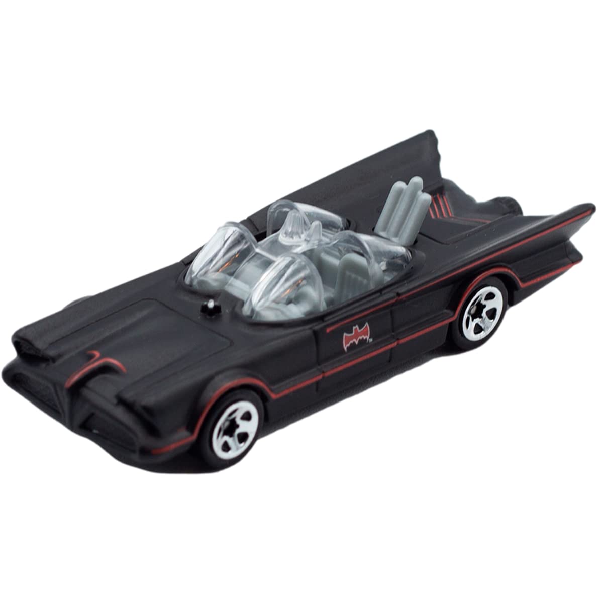 Hot Wheels 1/6 Scale Batman Classic TV Series Batmobile Die-Cast Car - 1966 Classic TV Series Batmobile Replica for Collectors & DC Fans - Perfect for Display, Gifts & Play Scenes