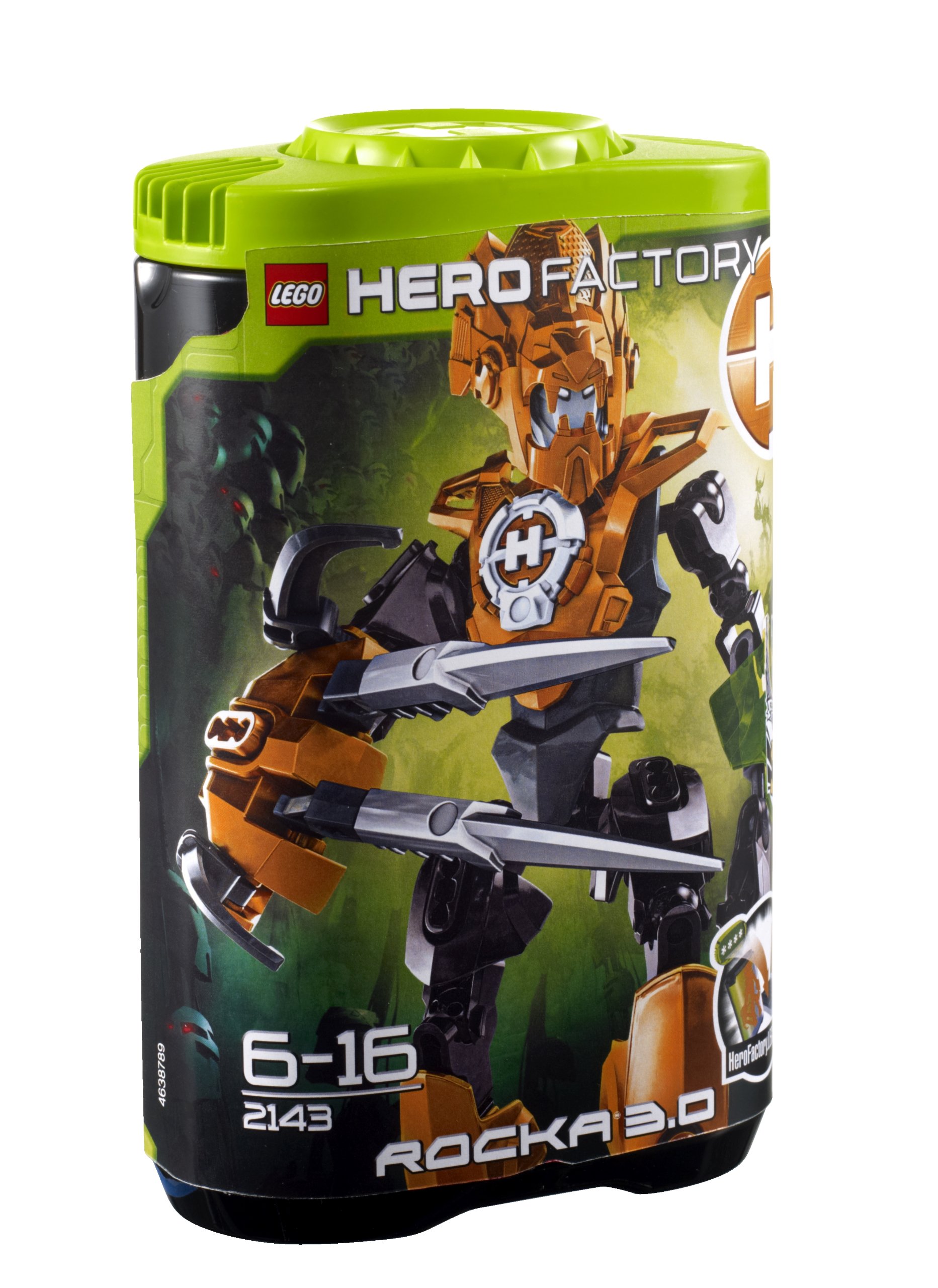 LEGO Hero Factory 3.0 Rocka 2143 Building Set - Japan Import - Action Figure Toy for Kids & Collectors | Great for Creative Play, Display & Gift Giving