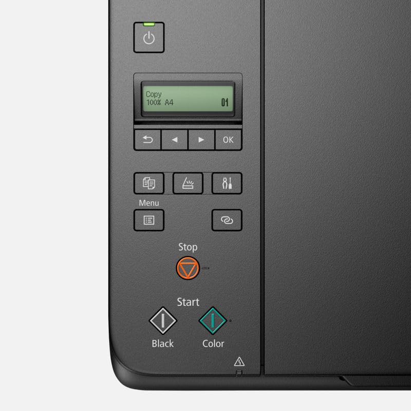 Canon PIXMA G650 MegaTank Wireless All-in-One Printer with Scanner, Copier - High Resolution 4800x1200 dpi, Photo Printing, 10x15cm, LCD Display, WiFi, Auto Power On/Off - Black | Ideal for Home Office, Small Business & Photo Printing