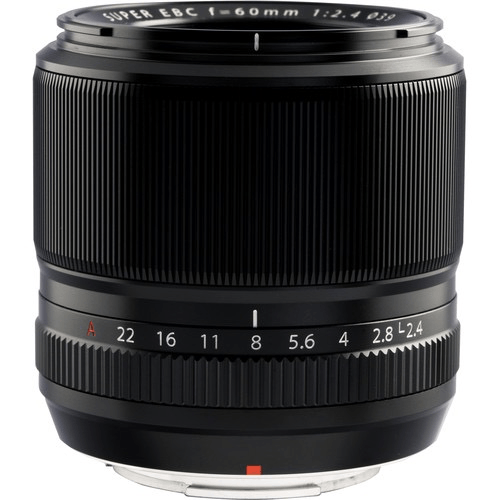 Fujinon XF 60mm f/2.4 R Macro Lens for Fujifilm X-Mount Cameras - Sharp Portrait & Close-Up Photography for Professionals