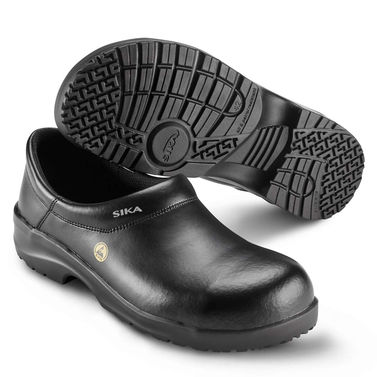 Fusion ESD Clog S2 with Toe Cap - Non-Slip Work Shoes for Pharmaceutical, Food Industry, Hospital, Healthcare, Catering (HORECA), Kitchen, Service & Cleaning Professionals | Comfortable & Safe Footwear for Laboratories, Restaurants & Medical Facilities