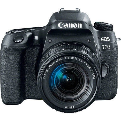 Canon EOS 77D DSLR Camera with 18-55mm Lens Kit - Professional Photography for Beginners, Travel & Vlogging - Perfect for YouTube, Family Events & Outdoor Adventures