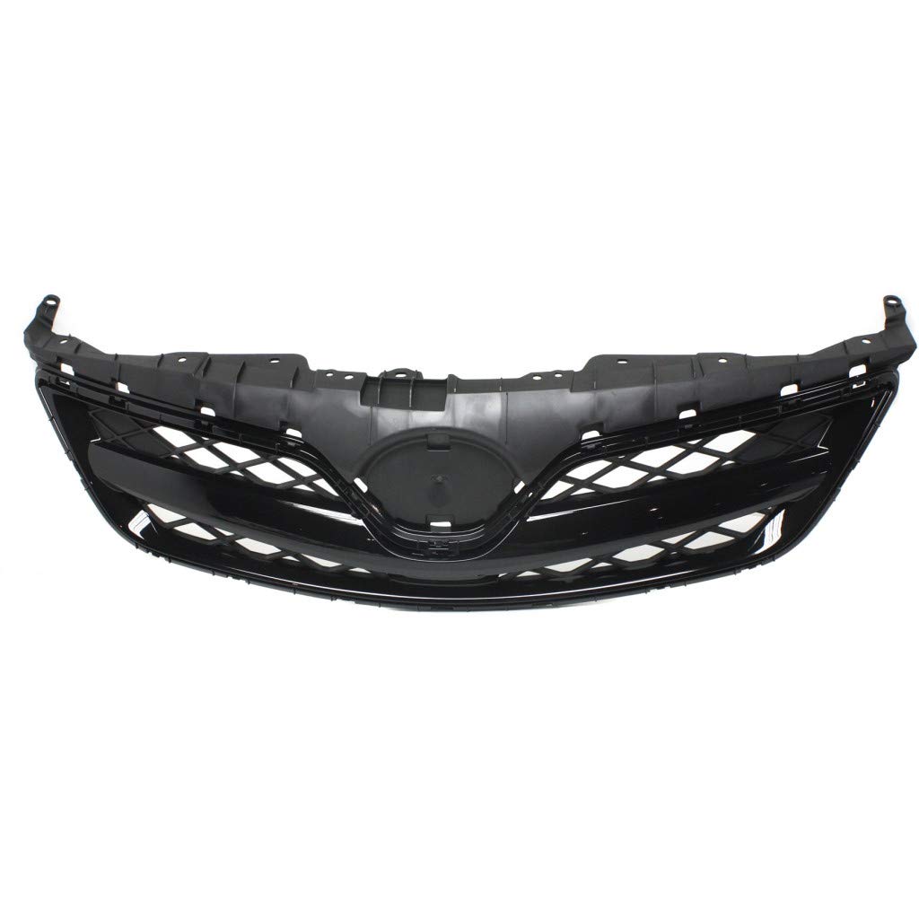2010-2011 Mazda 3 Front Bumper Lower Grille Replacement - Textured Gray Plastic for 2.0L Engine | CAPA Certified | Part# MA1036112 BBM4501T1H | Perfect Fit for Daily Driving & Car Restoration Projects