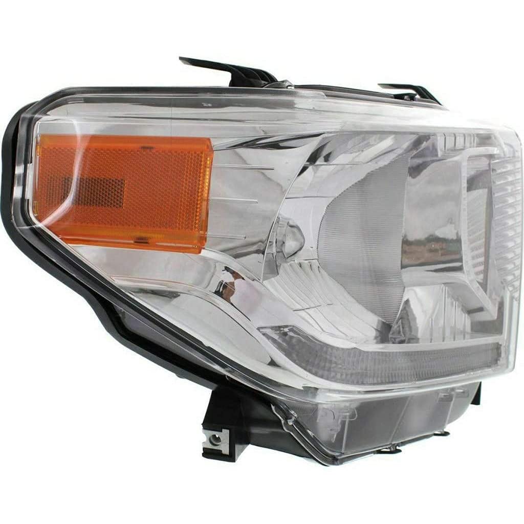 2014-2017 Toyota Tundra Passenger Side Headlight Assembly - TO2503220 Platinum 1794 Edition with LED DRL | Replacement for 811100C101 | Perfect for Night Driving & Off-Road Adventures