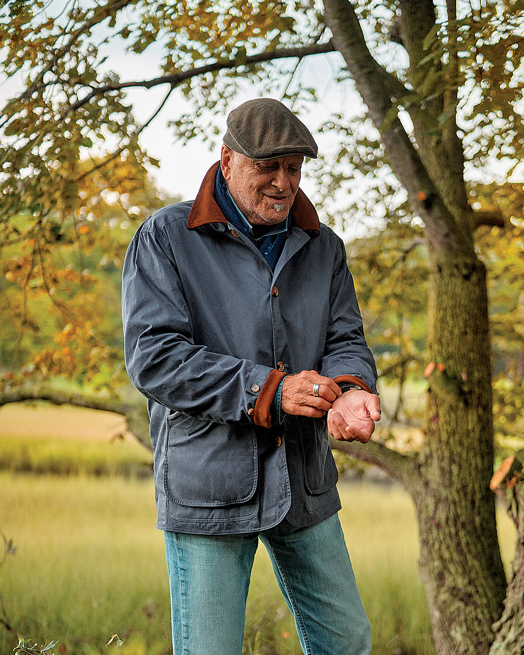 Premium Waxed Canvas Gamekeeper Jacket for Men - Durable Water-Resistant Hunting & Outdoor Jacket - Ideal for Hunting, Hiking & Adventure Activities