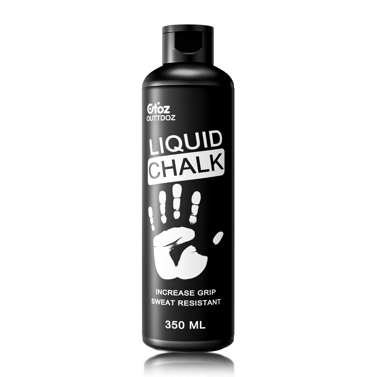 350ml Premium Liquid Chalk for Weightlifting - Non-Slip Grip for Gym, Rock Climbing & Gymnastics - Quick-Drying, Mess-Free Workout Chalk - Ideal for CrossFit, Powerlifting & Dance Performance