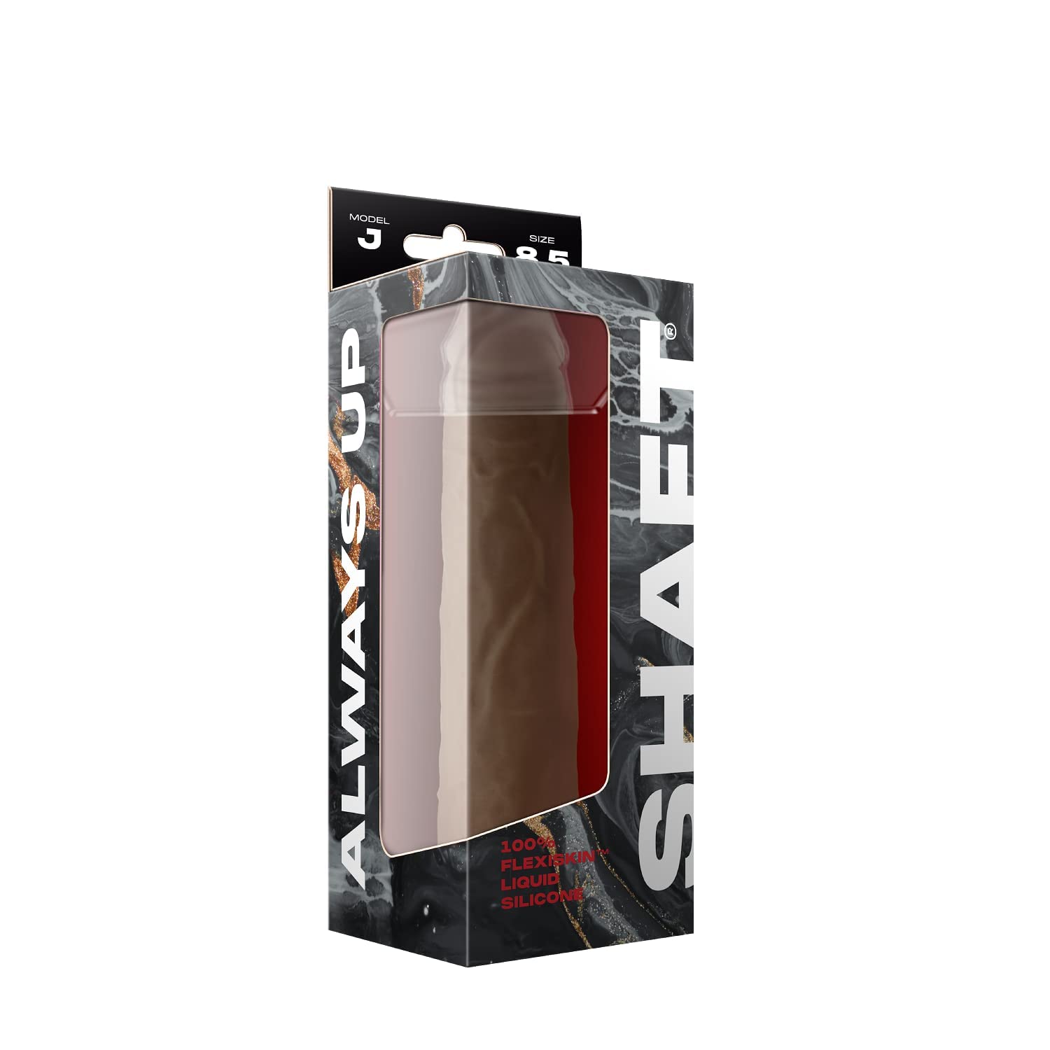 Ultra Soft Liquid Silicone Realistic Dildo - Double Layered J Flexiskin Shaft for Deep Penetration | Hands-Free Harness Compatible | Perfect for Couples, Lesbian & Gay Play | Bedroom, BDSM & Solo Pleasure