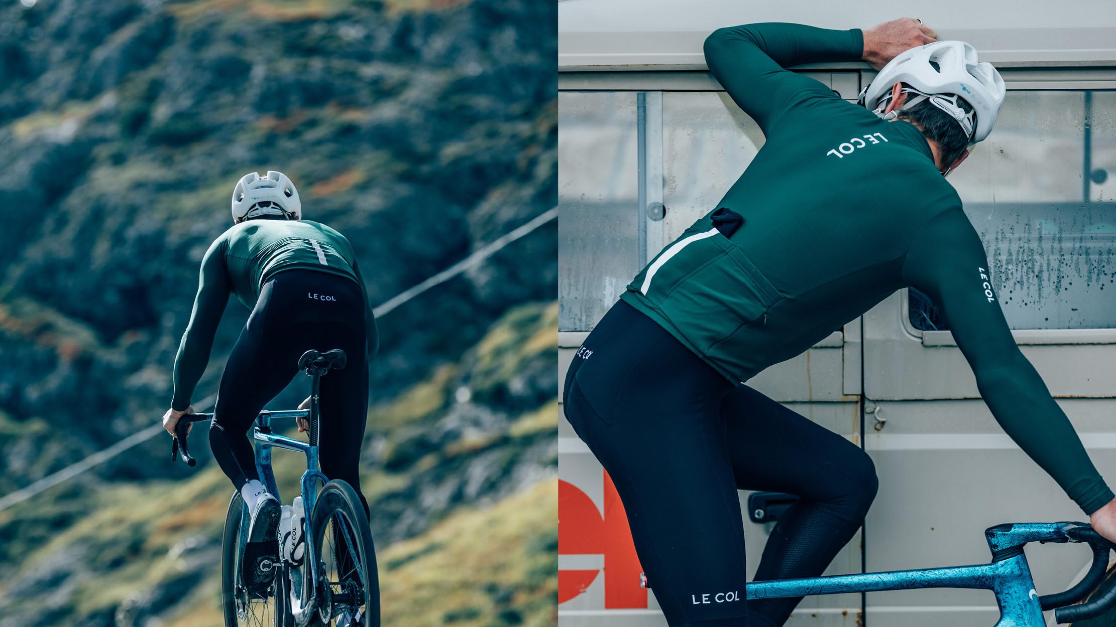 Men’s Pro Bib Cycling Tights - Sweat Wicking, Aerodynamic & Lightweight Bike Pants with Cuffed Ankles | Perfect for Road Biking, Indoor Training & Long-Distance Cycling