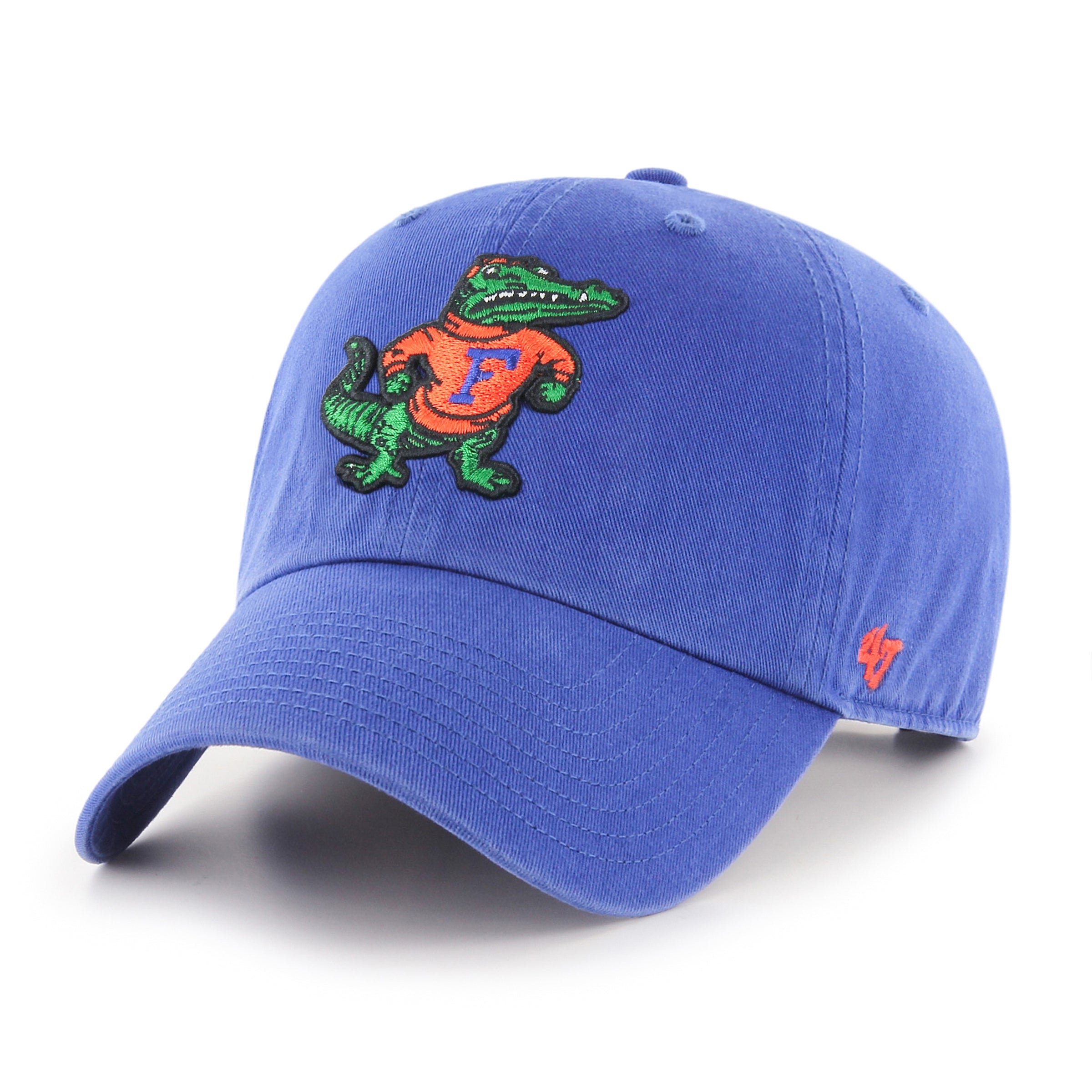 47 Brand Florida Gators Vintage Adjustable Hat - Royal Blue Snapback Cap for Men & Women | Perfect for Game Day, Tailgating & Outdoor Activities