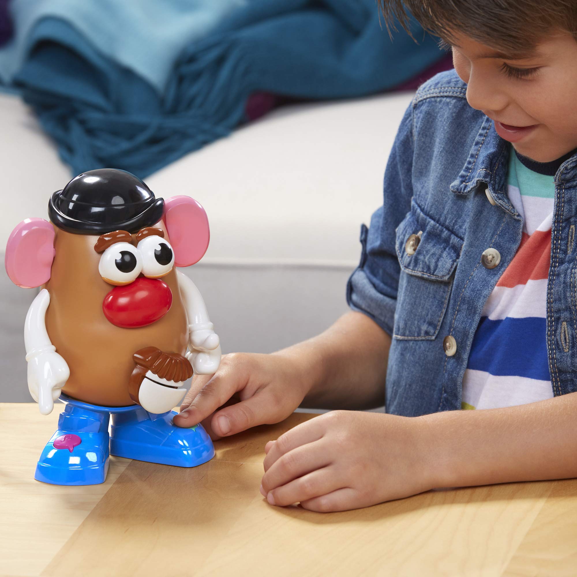 Hasbro Talking Mr. Potato Head Toy – Orange Color, 1st Age Infant Toy for 3 Year Olds – Inspired by Toy Story Movie | Perfect Gift for Kids Birthday, Christmas & Playtime Fun