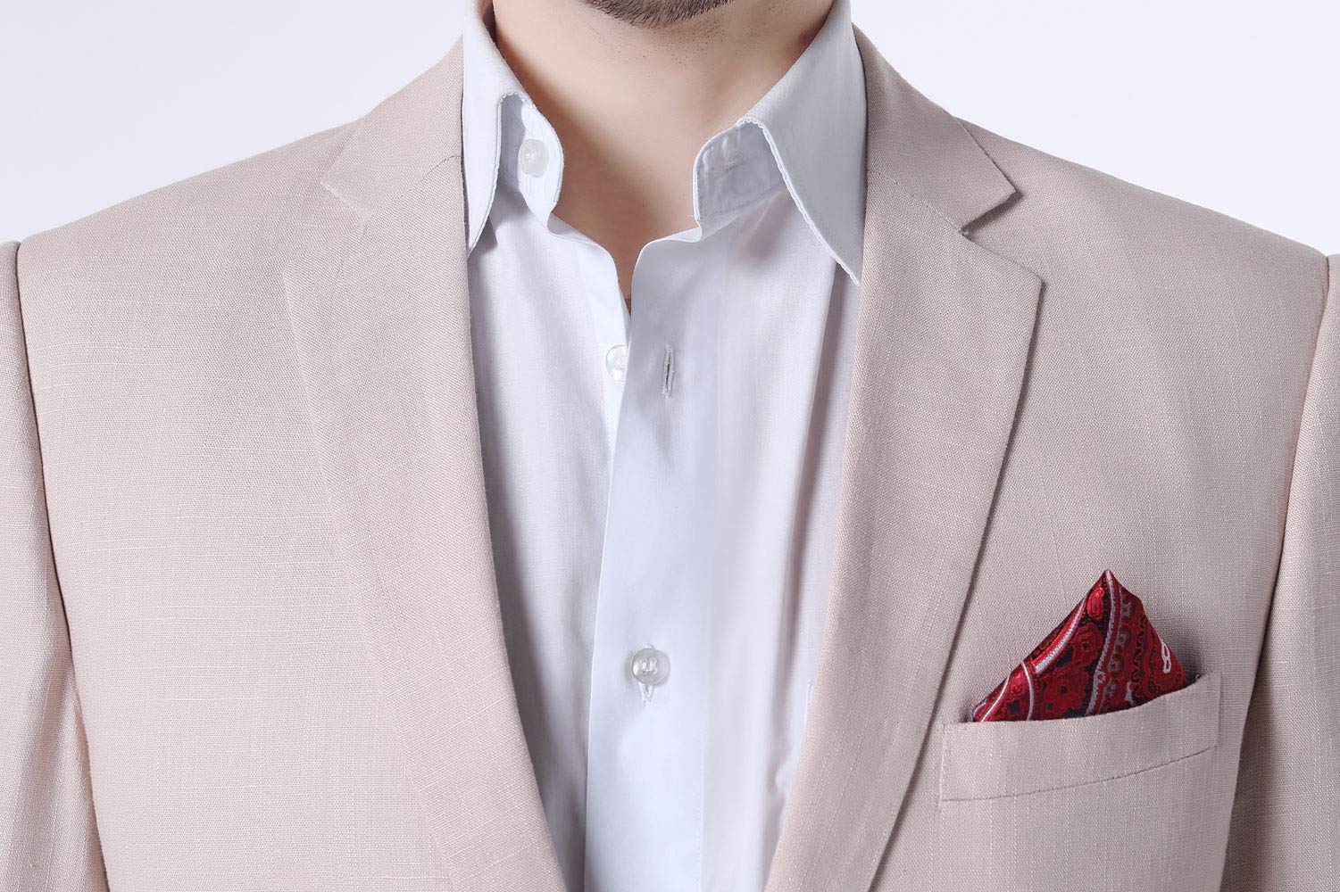 Ivory Summer Beach Wedding Suits for Men - 2 Piece Groom Tuxedo Set with 2 Buttons | Perfect for Beach Weddings, Summer Parties & Formal Events