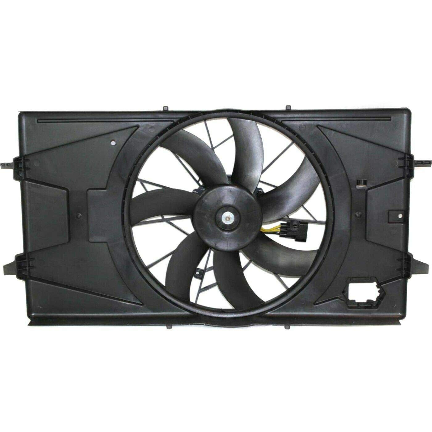 High-Performance Radiator Cooling Fan - Compatible with 14482481, 620691, 15860809 - Perfect for Car Overheating Prevention & Engine Cooling System Maintenance