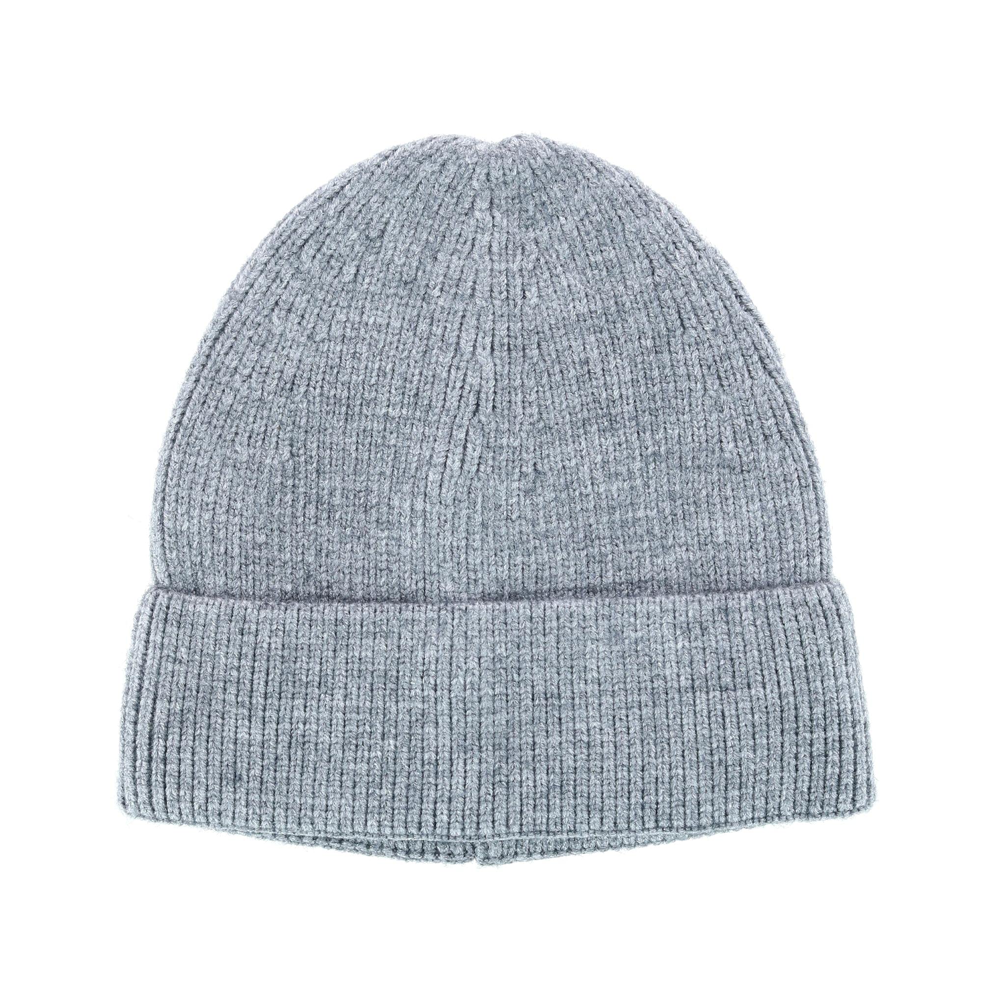 CTM® Men's Basic Ribbed Beanie Cuff Cap - Soft Winter Knit Hat for Cold Weather, Outdoor Activities & Casual Style
