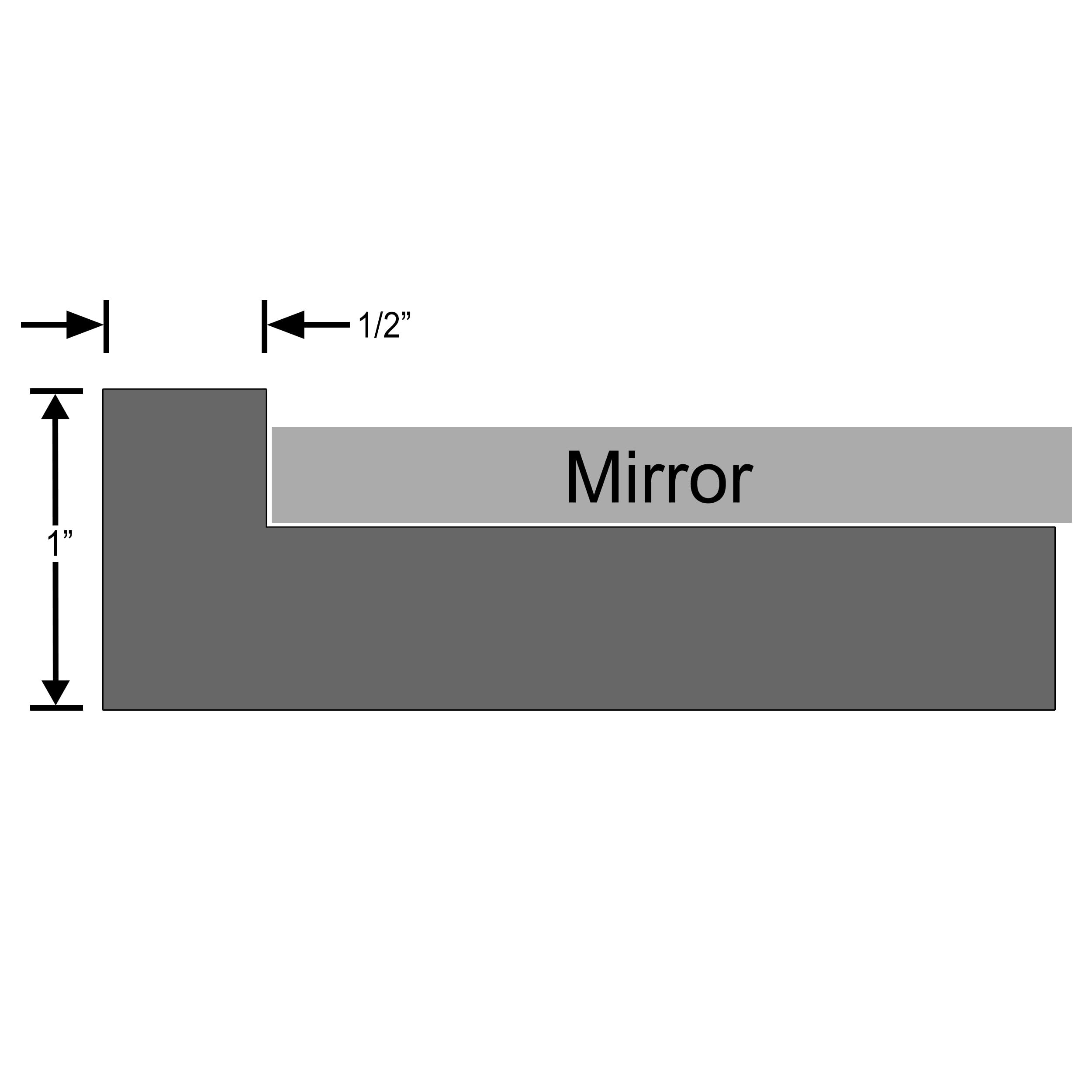 OVALCREST - 25.1x37.1 Inch Gold Leaf Rectangle Wooden Beveled Wall Mirror - London Style Home Decor for Bathroom, Vanity, Bedroom, Living Room & Hallway - Perfect for Accent Walls, Entryways and Dressing Areas