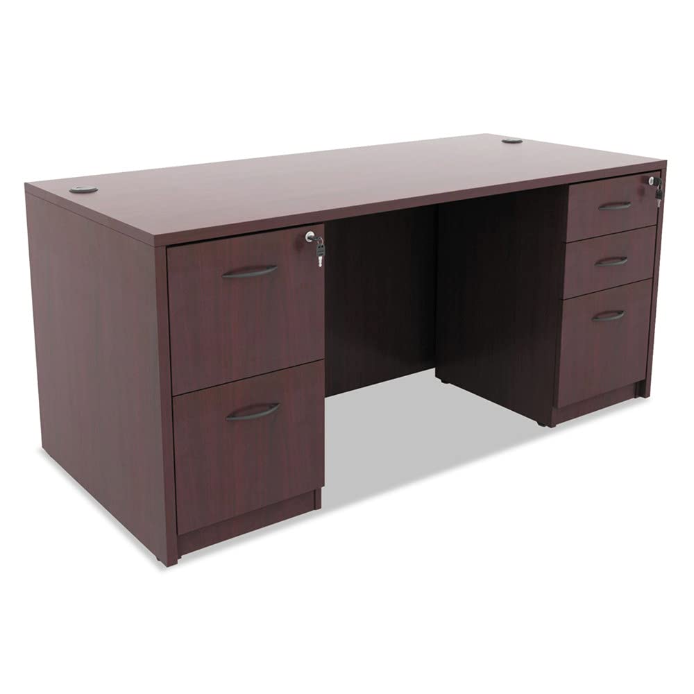Alera Valencia Series 2-Drawer Full File Pedestal - 15.63