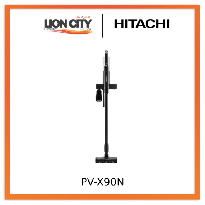 Hitachi PV X90N Cordless Stick Vacuum Cleaner - Powerful Lightweight for Hardwood Floors & Carpets | Perfect for Home, Office & Pet Hair Cleaning