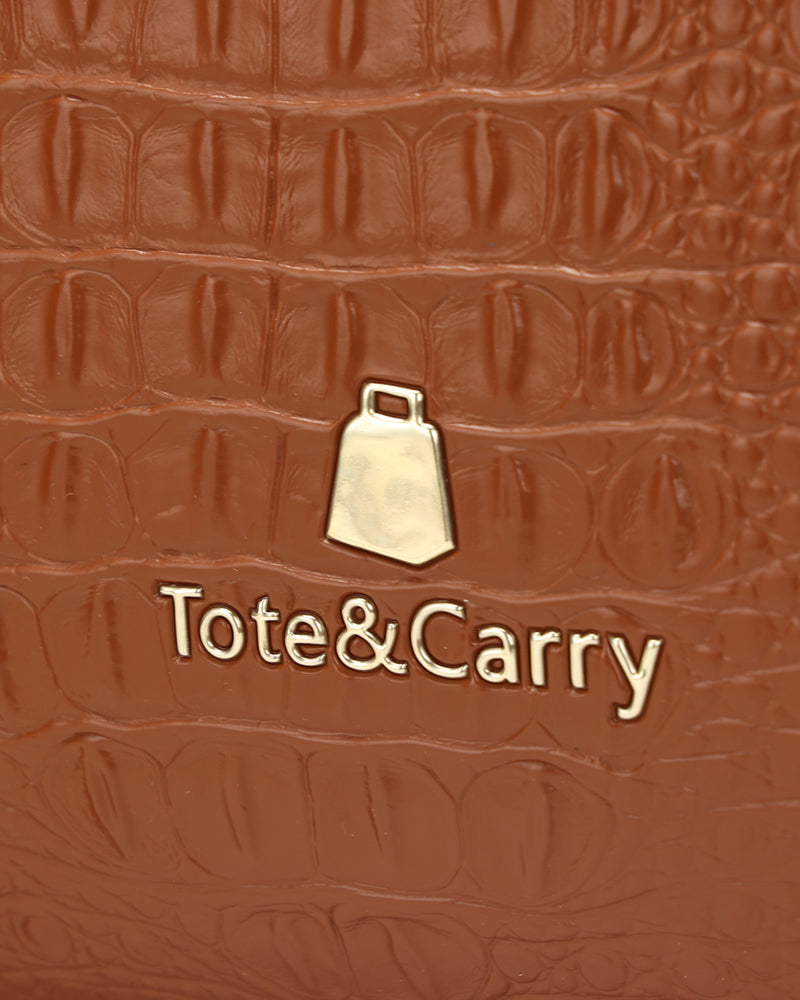 Apollo 2-Piece Luggage Set in Caramel Brown - Lightweight Spinner Suitcase for Travel, Business Trips & Vacations